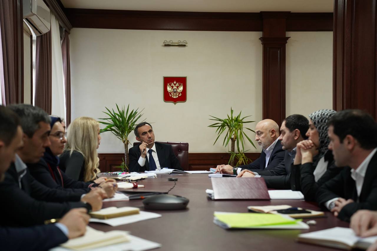 В Минимуществе прошла первая в новом году еженедельная рабочая планёрка